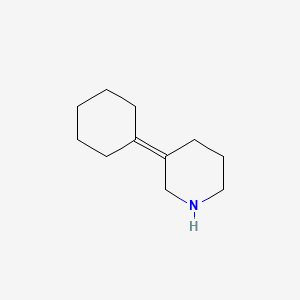 molecular formula C11H19N B1492975 3-Cyclohexylidenepiperidine CAS No. 1507020-95-2