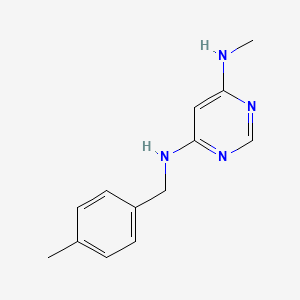 N4-methyl-N6-(4-methylbenzyl)pyrimidine-4,6-diamine