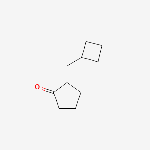 molecular formula C10H16O B1493002 2-(Cyclobutylmethyl)cyclopentan-1-one CAS No. 1508912-84-2