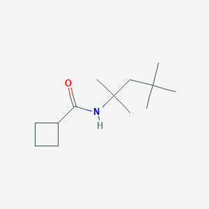 N-(2,4,4-trimethylpentan-2-yl)cyclobutanecarboxamide