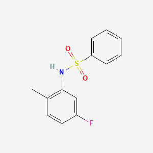 N-(5-fluoro-2-methylphenyl)benzenesulfonamide