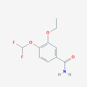 4-(Difluoromethoxy)-3-ethoxybenzamide