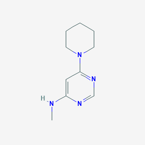 N-methyl-6-(piperidin-1-yl)pyrimidin-4-amine