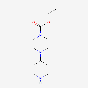 Ethyl 4-(piperidin-4-yl)piperazine-1-carboxylate