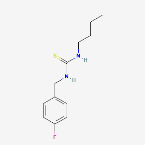 1-Butyl-3-(4-fluorobenzyl)thiourea