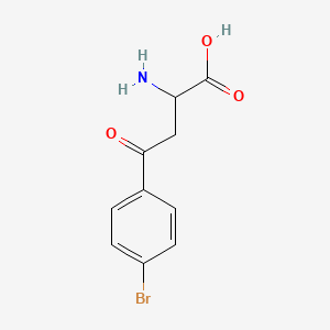 molecular formula C10H10BrNO3 B1493086 2-Amino-4-(4-bromophenyl)-4-oxobutanoic acid CAS No. 185047-73-8