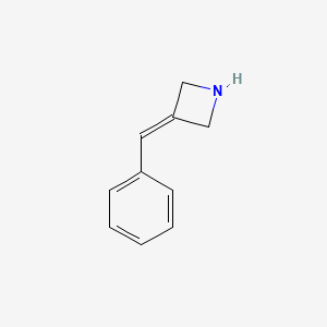molecular formula C10H11N B1493099 3-(Phenylmethylidene)azetidine CAS No. 1541792-94-2