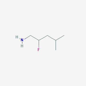 2-Fluoro-4-methylpentan-1-amine