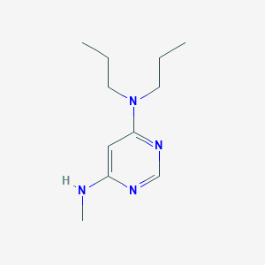 N4-methyl-N6,N6-dipropylpyrimidine-4,6-diamine
