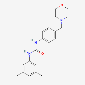 1-(3,5-Dimethylphenyl)-3-[4-(morpholin-4-ylmethyl)phenyl]urea