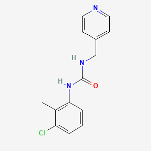 1-(3-Chloro-2-methylphenyl)-3-(pyridin-4-ylmethyl)urea