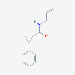 2-phenyl-N-prop-2-enylcyclopropane-1-carboxamide