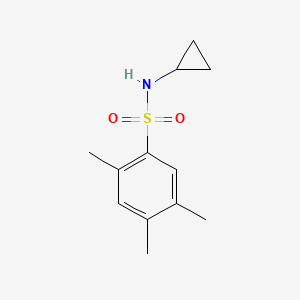 N-cyclopropyl-2,4,5-trimethylbenzenesulfonamide