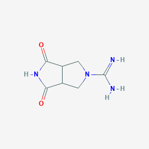 4,6-dioxohexahydropyrrolo[3,4-c]pyrrole-2(1H)-carboximidamide