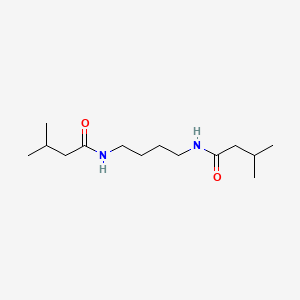 N,N'-butane-1,4-diylbis(3-methylbutanamide)