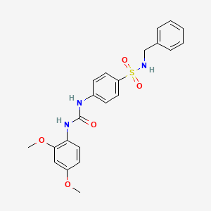 N-benzyl-4-{[(2,4-dimethoxyphenyl)carbamoyl]amino}benzenesulfonamide