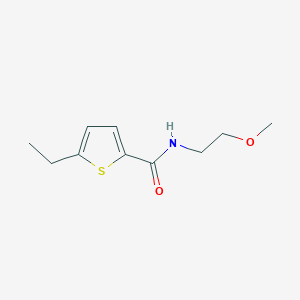 5-ethyl-N-(2-methoxyethyl)thiophene-2-carboxamide