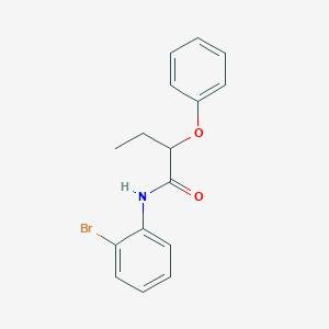 N-(2-bromophenyl)-2-phenoxybutanamide