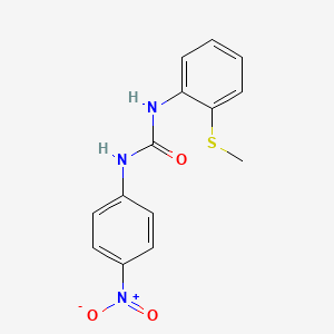 1-[2-(Methylsulfanyl)phenyl]-3-(4-nitrophenyl)urea