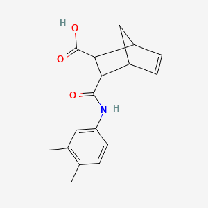 3-[(3,4-Dimethylphenyl)carbamoyl]bicyclo[2.2.1]hept-5-ene-2-carboxylic acid