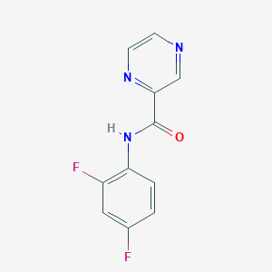 N-(2,4-difluorophenyl)pyrazine-2-carboxamide