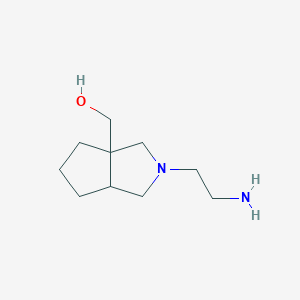 (2-(2-aminoethyl)hexahydrocyclopenta[c]pyrrol-3a(1H)-yl)methanol