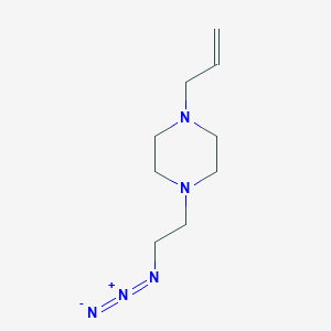 molecular formula C9H17N5 B1493232 1-Allyl-4-(2-azidoethyl)piperazine CAS No. 2097986-30-4