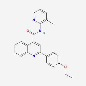 2-(4-ethoxyphenyl)-N-(3-methylpyridin-2-yl)quinoline-4-carboxamide