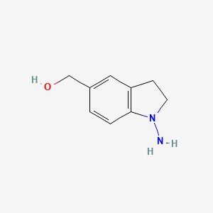 molecular formula C9H12N2O B1493241 (1-Aminoindolin-5-yl)methanol CAS No. 2098003-65-5