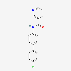 N-(4'-chlorobiphenyl-4-yl)pyridine-3-carboxamide