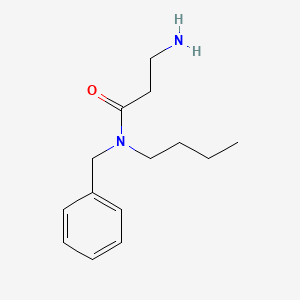 molecular formula C14H22N2O B1493287 3-氨基-N-苄基-N-丁基丙酰胺 CAS No. 2098110-94-0
