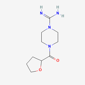 4-(Tetrahydrofuran-2-carbonyl)piperazine-1-carboximidamide