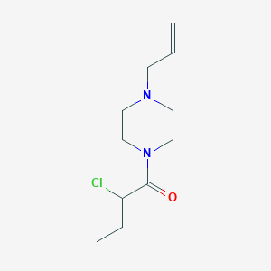 1-(4-Allylpiperazin-1-yl)-2-chlorobutan-1-one