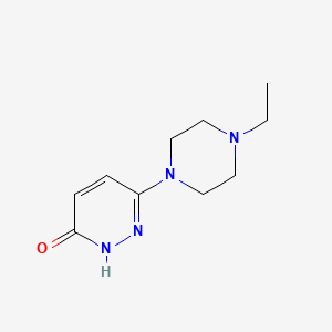 molecular formula C10H16N4O B1493318 6-(4-Ethylpiperazin-1-yl)pyridazin-3-ol CAS No. 2092793-83-2