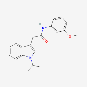 N-(3-methoxyphenyl)-2-[1-(propan-2-yl)-1H-indol-3-yl]acetamide