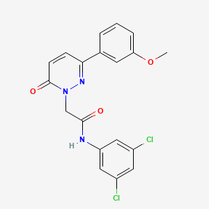 N-(3,5-dichlorophenyl)-2-(3-(3-methoxyphenyl)-6-oxopyridazin-1(6H)-yl)acetamide