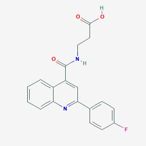 N-{[2-(4-fluorophenyl)quinolin-4-yl]carbonyl}-beta-alanine