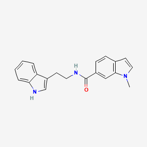 N-[2-(1H-indol-3-yl)ethyl]-1-methyl-1H-indole-6-carboxamide