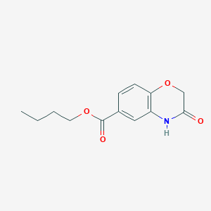 butyl 3-oxo-3,4-dihydro-2H-1,4-benzoxazine-6-carboxylate