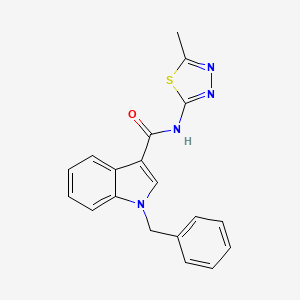 1-benzyl-N-(5-methyl-1,3,4-thiadiazol-2-yl)-1H-indole-3-carboxamide