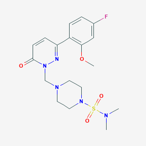 molecular formula C18H24FN5O4S B14935776 C18H24FN5O4S 