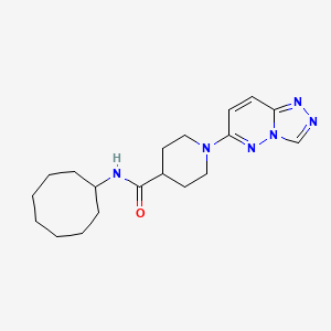 N-cyclooctyl-1-([1,2,4]triazolo[4,3-b]pyridazin-6-yl)piperidine-4-carboxamide