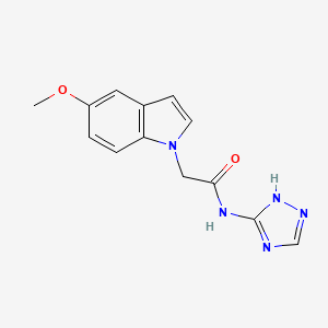 2-(5-methoxy-1H-indol-1-yl)-N-(4H-1,2,4-triazol-3-yl)acetamide