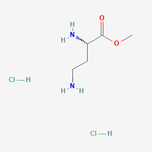 molecular formula C5H14Cl2N2O2 B1493622 methyl (2S)-2,4-diaminobutanoate dihydrochloride CAS No. 134275-07-3