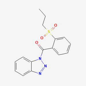 1H-benzotriazol-1-yl[2-(propylsulfonyl)phenyl]methanone