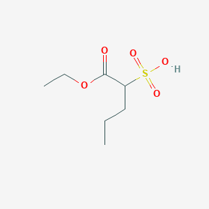 molecular formula C7H14O5S B1493694 1-Ethoxy-1-oxopentane-2-sulfonic acid CAS No. 1556927-66-2