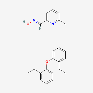 molecular formula C23H26N2O2 B1493724 6-Methyl-2-Pyridinealdoxime O-Phenethyl Ether CAS No. 6641-26-5