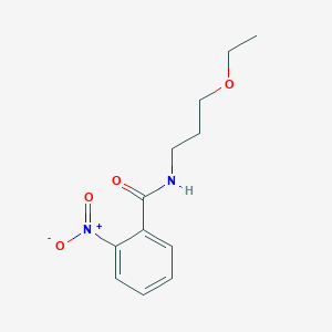 N-(3-ethoxypropyl)-2-nitrobenzamide