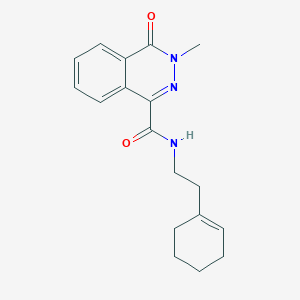 N-[2-(1-cyclohexenyl)ethyl]-3-methyl-4-oxo-3,4-dihydro-1-phthalazinecarboxamide