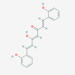 molecular formula C19H16O4 B149374 Salicylcurcumin CAS No. 1236545-54-2